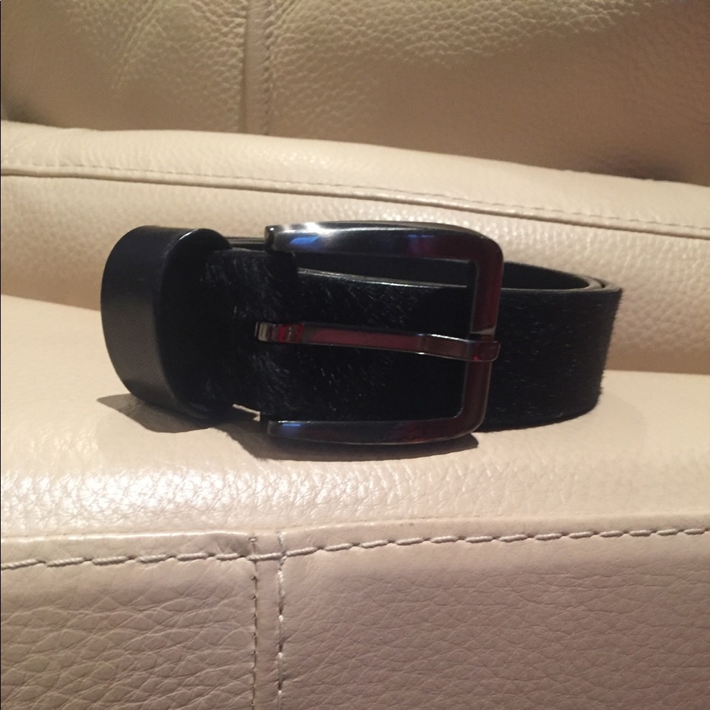 Kenneth Cole - Pony Hair Belt
